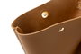 Lucky Bees 1249 Bolso Tote Mostaza Piel de Polivinilo 28x10x17 cm
